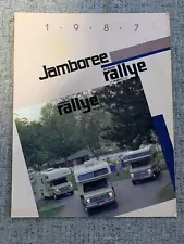 1987 Fleetwood Jamboree Rallye 3000 RV Sales Brochure Pamphlet