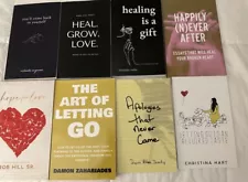 Self Help Book Bundle For Women: Relationships/healing/self Love Lot Of 8 NEW