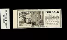 1919 Home for Sale Piedmont Bedford VA Real Estate Vintage Print ad 14509