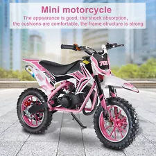 New Listing49cc 2-Stroke Kids Dirt Bike Pocket Motocross Bike Off Road Mini Motorcycle