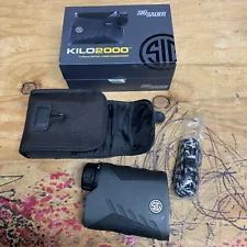 Sig Sauer Kilo 2000 Laser Rangefinder