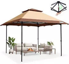 10'x10' Pop up Gazebo Canopy Tent Easy Instant Outdoor Portable Party Tent Wa...