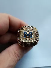 1997 Michigan Wolverines National Championship Ring Rose Bowl Size 9