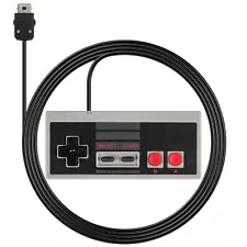 Video Game Wired Controller Remote For Nintendo NES Mini Classic Edition Console