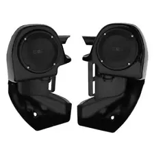 Lower Vented Leg Fairing w/ Speakers Grills For Harley Touring Road King 83-2013