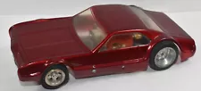 Vintage Oldsmobile Toronado 1/24 Scale Red Slot Car with Classic Chassis