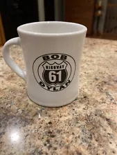 Rare Vintage Bob Dylan Highway 61 One More Cup of Coffee for the Road Coffee Mug