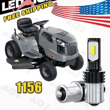 2X SUPER Bright LED light for a Craftsman DGS 6500 DGT 6000 tractor bulbs 12v