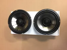 ATOMIC 6.5" silk dome tweeter 2 way coaxial speakers. Top of the line!