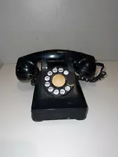 1950s Western Electric Bell System Green Telephone Painted Black