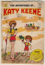 Katy Keene #52 w Paper Doll ft Jinx - Archie Comics, 1960