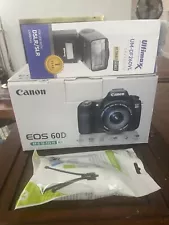 Canon EOS 60D 18.0MP Digital SLR Camera - Black (Kit w/ EF-S IS II 18-55mm Lens)