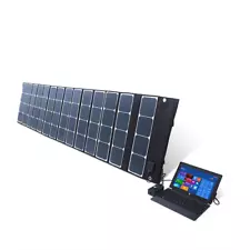 High Efficiency Foldable Sunpower Solar Panel 200W for Outdoor Camping