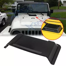 Hood Vent Cover Air Vent Scoop Accessories for Jeep Wrangler JK JKU 2007-2017