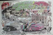 2'x3' Poster A DEVIL WITH A HAMMER Car Art Hot Rod Ford Model Robert Williams