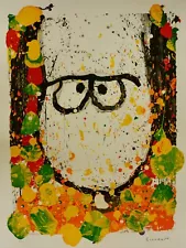 Tom Everhart " Squeeze the Day-Monday " SNOOPY S/N "PEANUTS" Lithograph w/COA