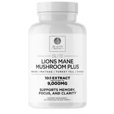 Dr. Emil Nutrition Elite Lion's Mane Mushroom Plus Chaga, Reishi & Maitake