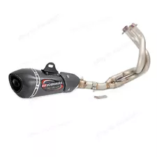 For Kawasaki Z650 Ninja 650 2017-2023 Exhaust System Header Pipe Carbon Muffler (For: 2017 Kawasaki Ninja 650)