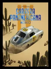 PORSCHE 356 SL 1953 Carrera Panamericana Art Print Poster Ltd Ed 356