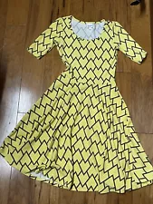 LuLaRoe Nicole Dress Sm