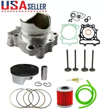 For Kawasaki KX250F KXF250 2009-2016 Cylinder Piston Gasket Valves Rebuild Kit (For: 2009 KX250F)