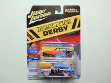 DEMOLITION DERBY 1965 CHEVY CHEVELLE WAGON JOHNNY WHITE LIGHTNING CHASE CAR