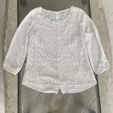 white lace blouse