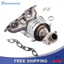 Exhaust Manifold Catalytic Converter For 2001-2005 Honda Civic DX LX SOHC 1.7L