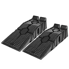 Ramps Low Profile Plastic Car Service Ramps 6 Ton Truck Vehicle - 2 Pack