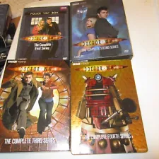 DOCTOR WHO LIMITED EDITION COMPLETE SERIES 1-6,+9 MOVIES !