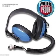 Garrett Waterproof Headphones for AT Gold, AT Pro, AT MAX, ATX, Sea Hunter