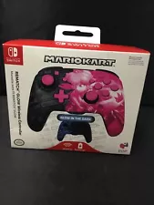 PDP REMATCH GLOW Grand Prix Peach Wireless Controller for Nintendo Switch NEW