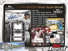 COLORADO ROCKIES 2024 Topps 15 Box SUPER Mixer Team Break #2