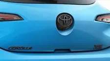 New Matte Black EMBLEM OVERLAYS Fit 2019-2023 TOYOTA COROLLA XSE Hatchback Only (For: 2019 Corolla XSE)