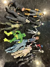 Action Figures Lot Horror NECA Marvel LFL Etc Loose