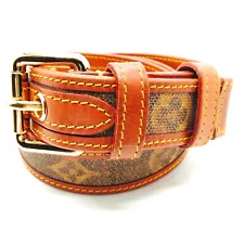 Louis Vuitton Belt Browns Monogram 1190937