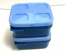 Rubbermaid Blue Ice Pack Cooler Refreeze + Lunch Bowl BPA Free Pack of 2