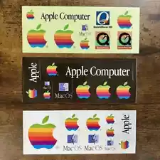 Vintage Apple Computer Mac OS Sticker Items not for sale from Japan