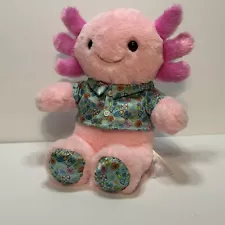 Build A Bear Axolotl Cubscription Summer Plush Stuffed Animal Super Soft