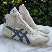 Vintage Asics Tiger Wrestling Shoes Men's Size 11 White