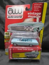 Auto World Vintage Muscle 1962 Chevy Impala Convertible 1:64 Scale