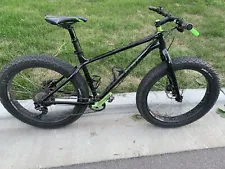 Trek Farley Fat Tire Bike, Dropper Post, XT, 1x10 Wolf tooth Oval Raceface LARG