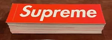 Supreme Red Box Logo BOGO Stickers (LOT OF 99) - 100% Authentic Legit