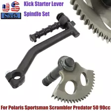 For Can-am DS90 DS50 Bombardier 50cc 90cc 2-Stroke Kick Starter Lever Spindle US