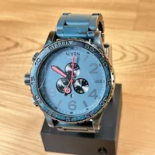 Nixon The 51-30 Gunship Chrono Watch Working condition No Links No Box