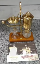 Nispira Balance Siphon Belgian Royal Coffee Maker - No Original Box