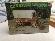 2 Allwood Brand Wooden Wagon Kits Original Opened Boxes.