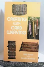 Creating with CARD WEAVING Book How To Weave Without a Loom Step by Step Illust