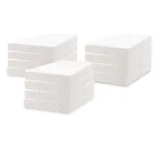 Insulating Firebrick , 9x4.5x1.25 IFB 2500F Set of 12 Fire Brick For Wood Stove