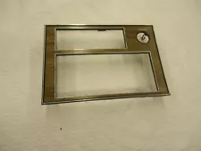 1984-1988 OLDS CUTLASS SUPREME 442 DASH RADIO FACE PLATE FOR DASH (For: 1984 Cutlass Supreme)